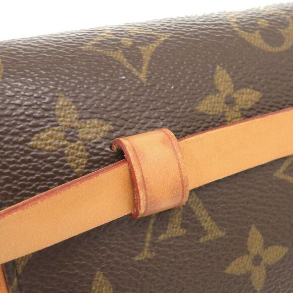 Louis Vuitton Florentine Brown Canvas Clutch Bag (Pre-Owned) - Picture 6 of 11